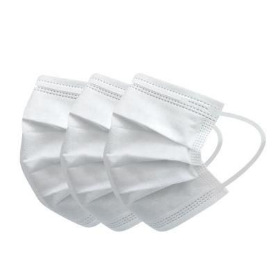 Medical Supplies Surgical Mask Nonwoven Disposable 3ply Face Mask 17.5*9.5cm
