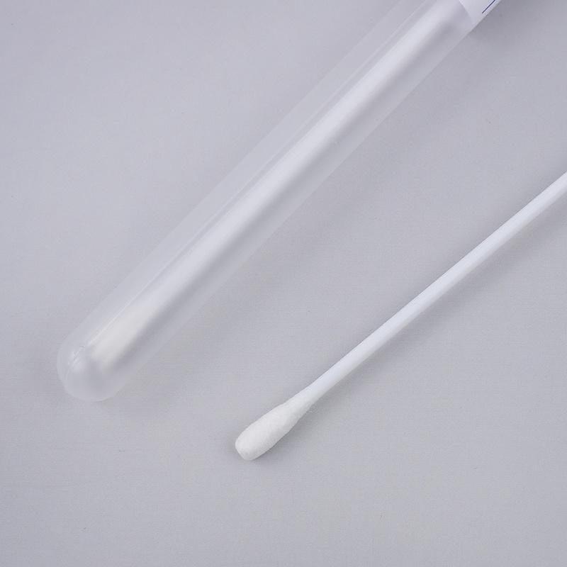 in Stock Plastic Sampling Oral Medical Swab with Tube