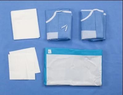 General Sterile Disposable Surgical Packs, Anti Blood Consumables C-Section Pack Set