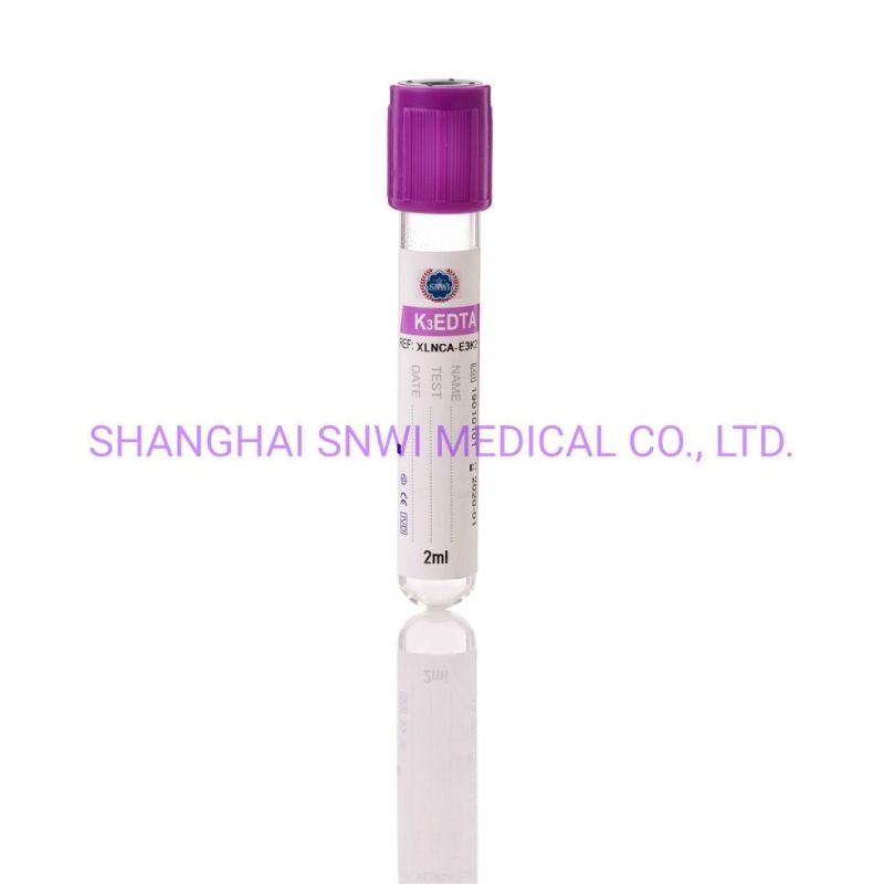 CE ISO Certificated Hospital or Laboratory Supplies Serum Vacuum (Glass/Pet) Blood Collection Tube