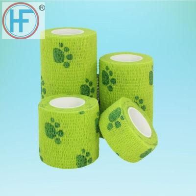 Mdr CE Approved Anti-Allergy Cohesive Bandage Made of Soft &amp; Light Fabric