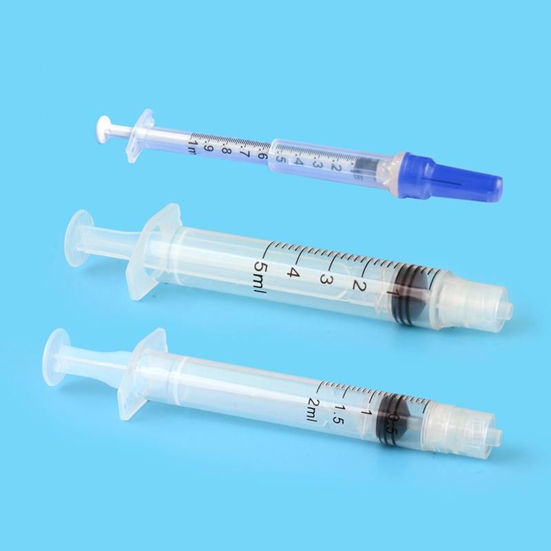 Medical Disposable Syringe 0.5ml 1ml 2ml 3ml 5ml 12ml 20ml 60ml 100ml