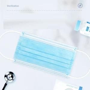 Ce En14683 Type Iir 3ply Disposable Medical Surgical Face Mask 3 Ply Protection Hospital Disposable Medical Face Mask with Earloop