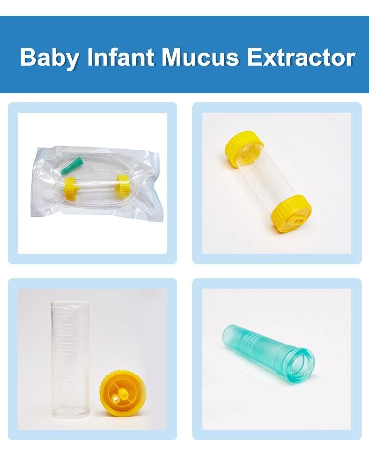 Medical Sterile Disposable PVC Infant Suction Mucus Extractor 25ml
