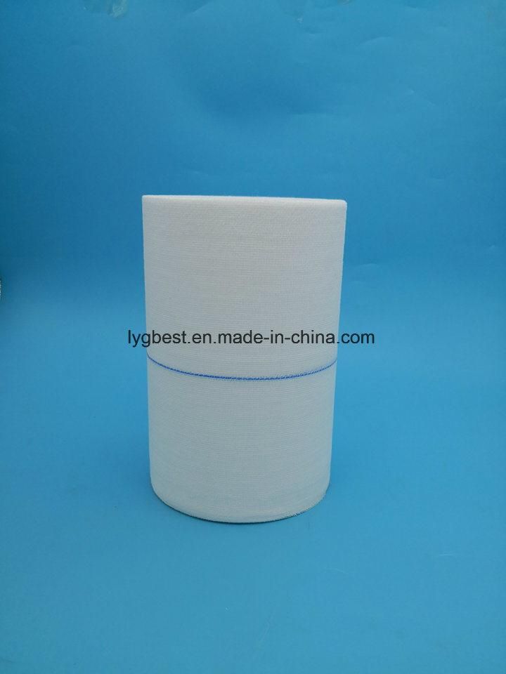 Absorbent Medical Gauze Roll 100yards in Round or Zigzag Shape manufacturer