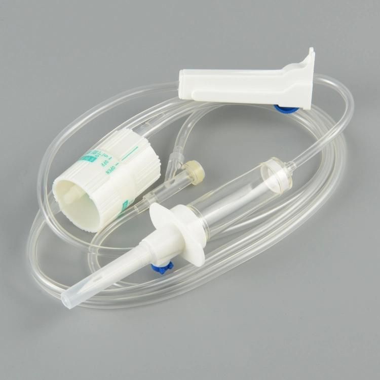 Disposable Infusion Giving Set with Regulator