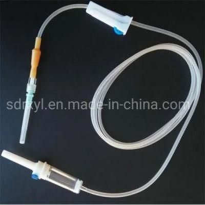 Disposable Infusion Set with Safety Roller Clamp