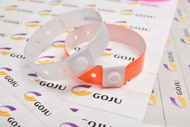Vinyl Material Wristband for Events