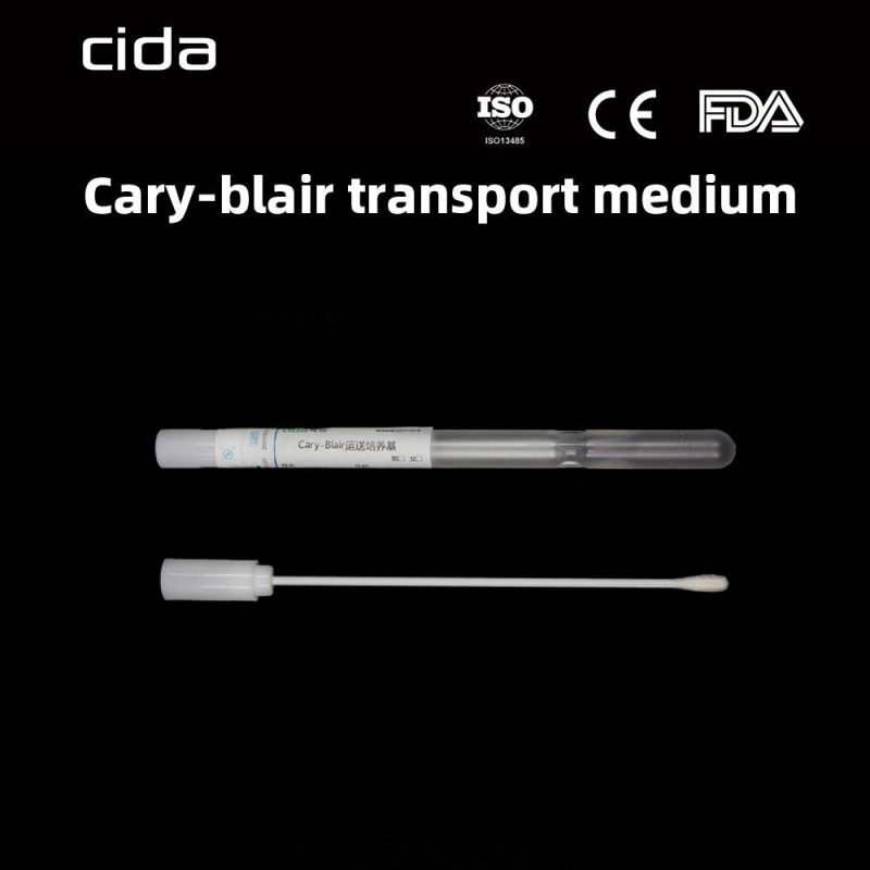 CE Medical Collection Swab and Amies Stuart Cary-Blair Transport Medium