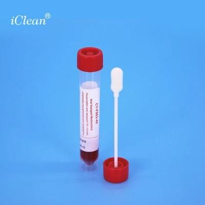Viral Transport Medium with Saliva Foam Swab for PCR Testing