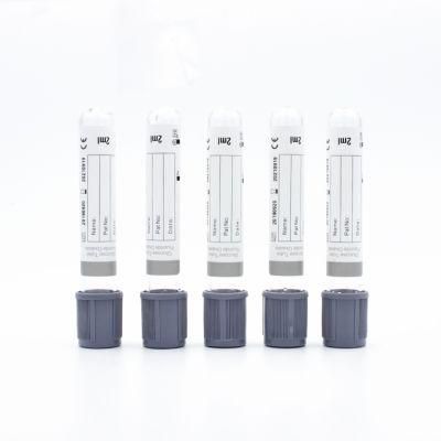 Grey Cap Glucose Vacuum Blood Collection Tube