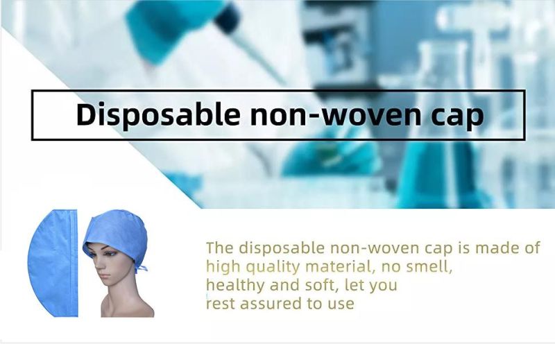 Disposable SMS SBPP Doctor Cap/Nonwoven Surgical Cap with Ce Certificate