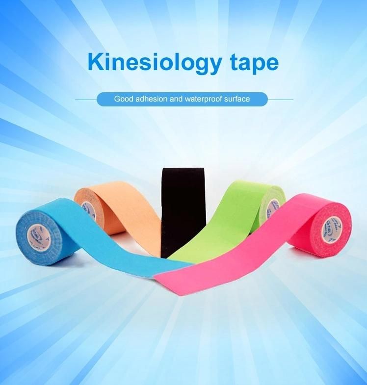 Low Price Waterproof Medical Disposable Comfortable and Breathable Kinesiology Tape (K-Tape)