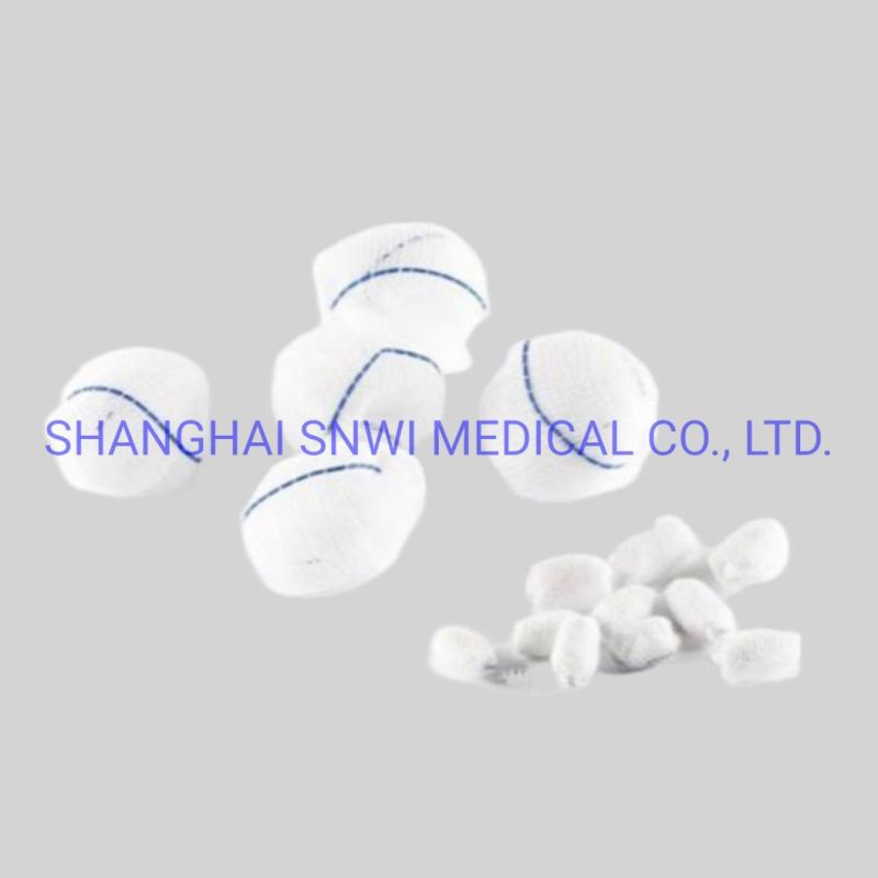 100% Cotton Sterile Gauze Swabs Pad (Manufacturer with FCS, CE. ISO certificated)