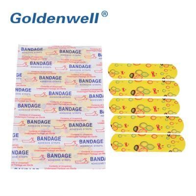Custom Printed Colored Bandage Adhesive Wound Plaster Band Aid