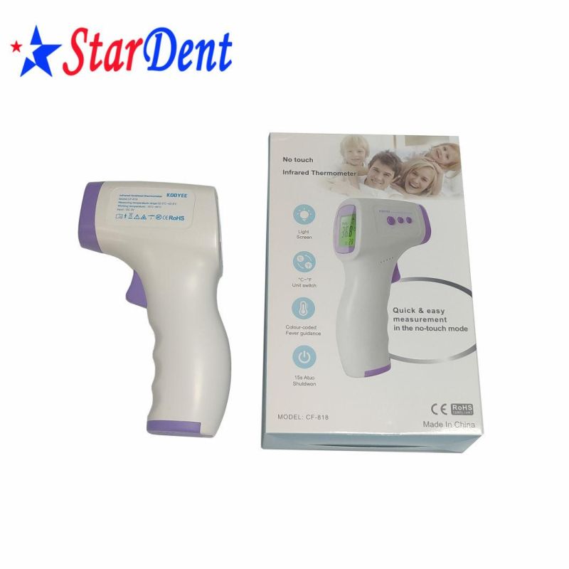 Medical Non-Contact Forehead Infrared Thermometer Dental Supplier of Surgical Hospital Instrument