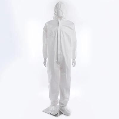 Disposable Protective Clothing PP+PE Virus Protection Coverall