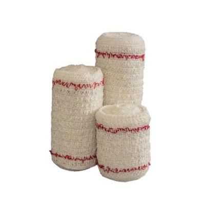 Super Soft Shin Color White Color Surgical Stretch Bandage Wrap with Clips