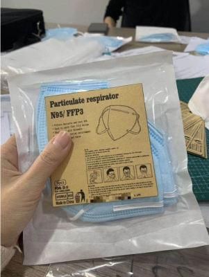 FFP2 5 Layer KN95 Mask with Ce Certification Ce En 149: 2001 + A1 2009