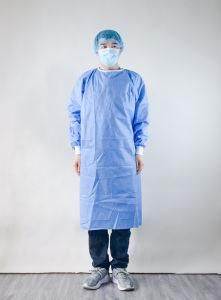 Ce FDA Safety Medical Supply Lab Coat Protective Clothing Dressing Disposable Coverall Isolation Gown