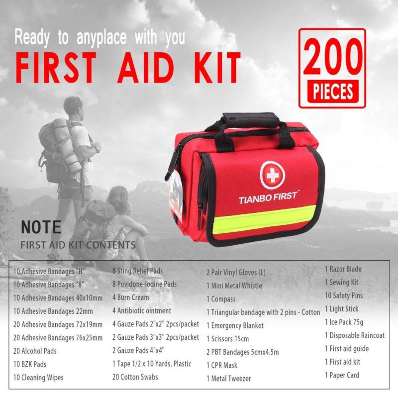 Emergency First Aid Kit Outdoor Camping Travelling