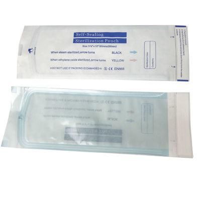 Disposable Medical Flat Gusseted Self-Sealing Sterilization Packing Paper Pouch