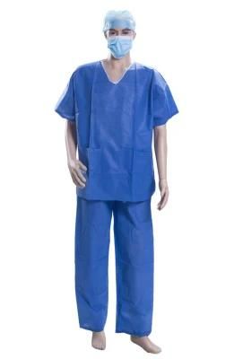 Patient Surgical Clothes Yellow Elastic Cuff Disposable Isolation Cover Sterile Gown Gowns