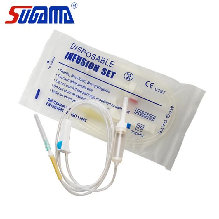 Deluxe Double Chamber Safety Infusion Set