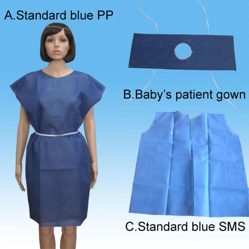 Surgical Supplier Disposable Patient Exam Suits with Pants