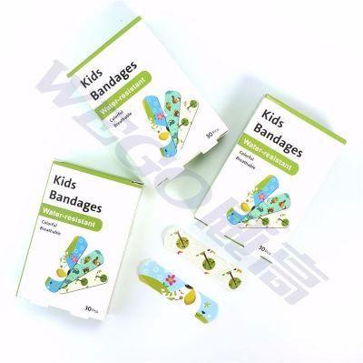 Printed Cartoon First Aid Kits Spot Wound Plaster for Kids