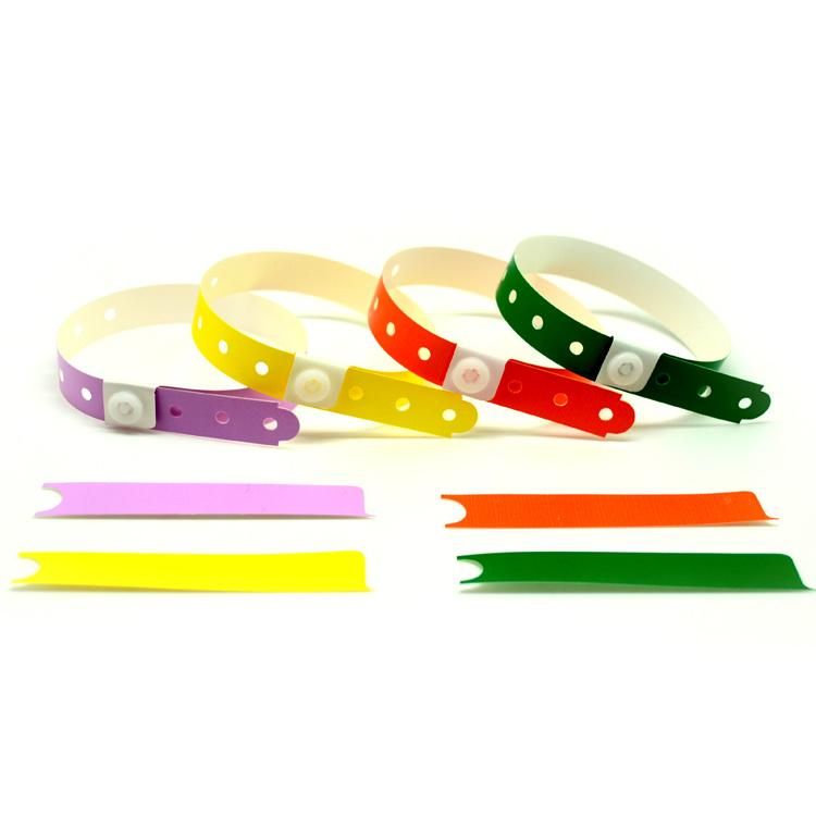 Gj-8070-05 Adult Plastic Alert Patient ID Wristband