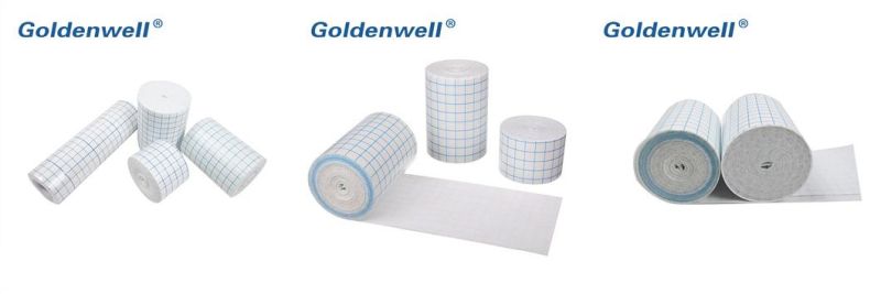 Non-Wowen Fabric Skin Breathable Hypoallergenic Adhesive Wound Dressing