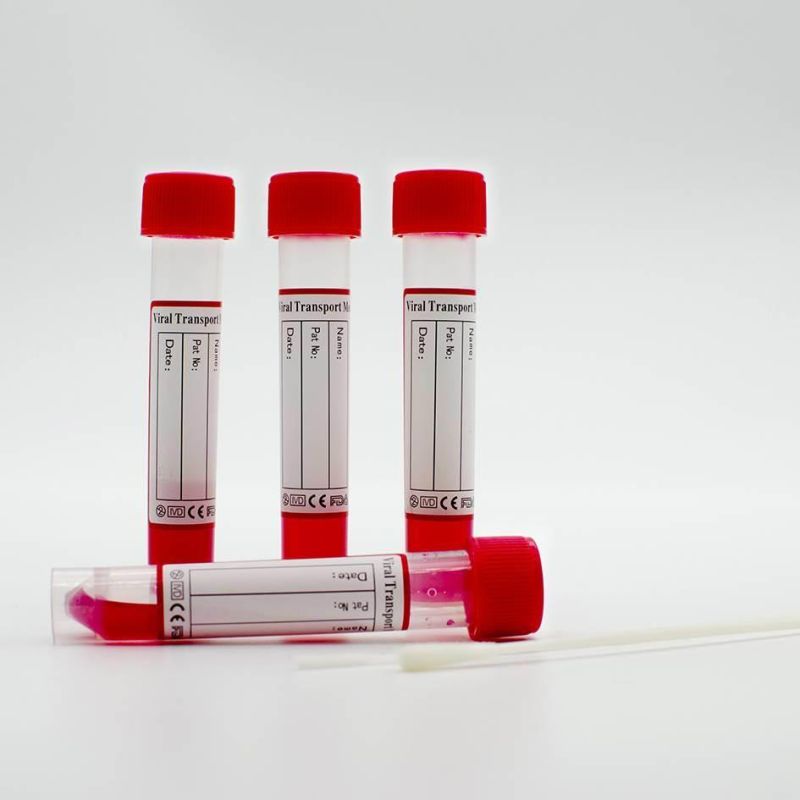 Tube Swab Universal Viral Transport Laboratory Consumable Vtm Sampling Tube Kit