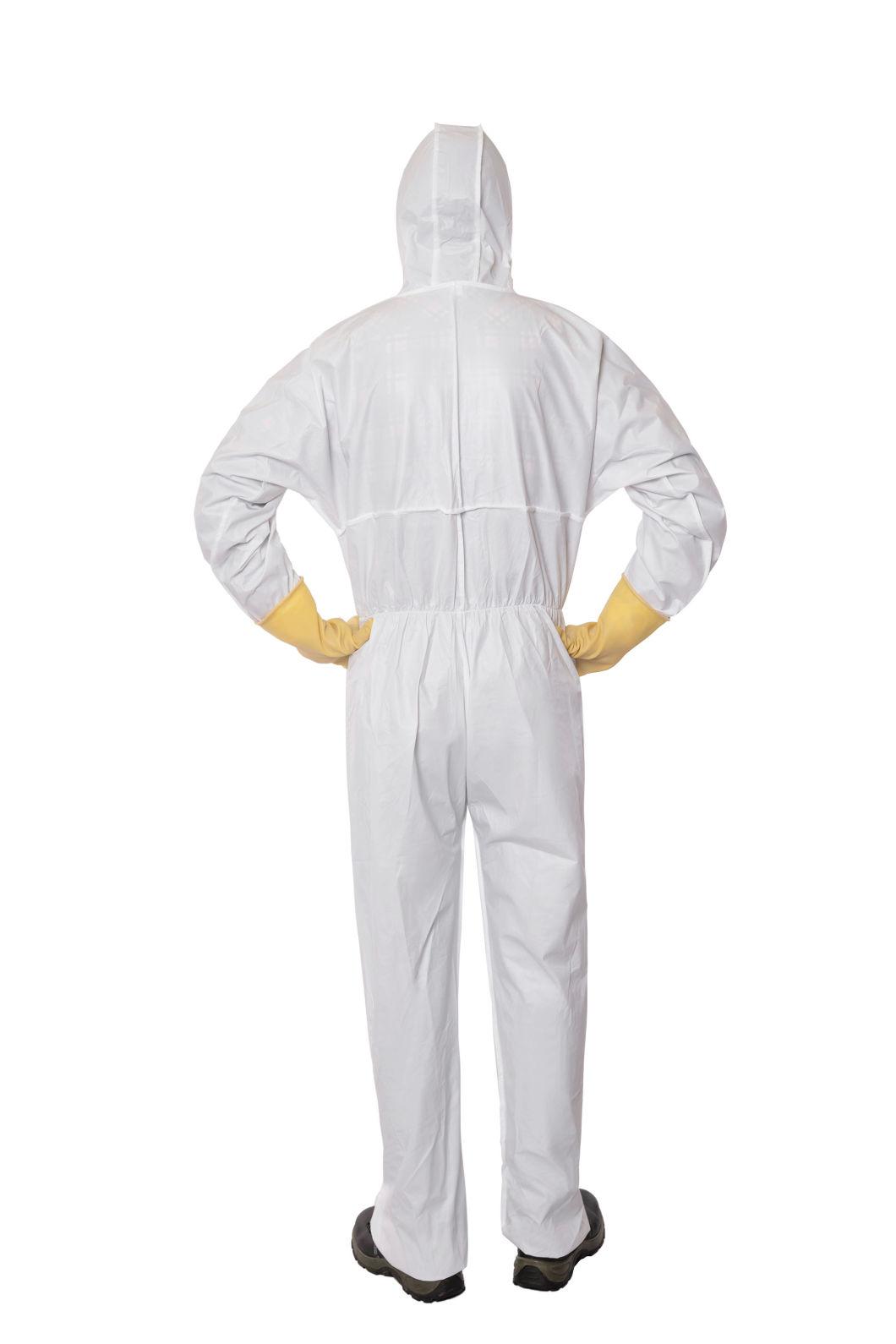 Protective Light Weight Disposable SMS Protective Safety Coverall Suits Protection Clothing