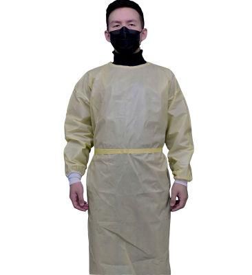 PP+PE AAMI Level1 -3 Non-Sterile Ultrasonic Protective Surgical Gown