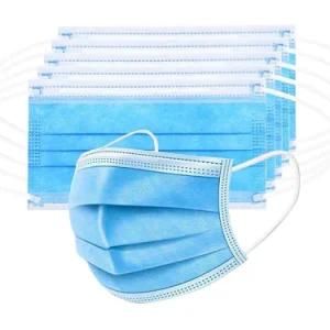 Factory Stock Sales 17.5*9.5cm Disposible Bfe 99% 98% Elastic Earloop Type Medical and Surgical Face Masks