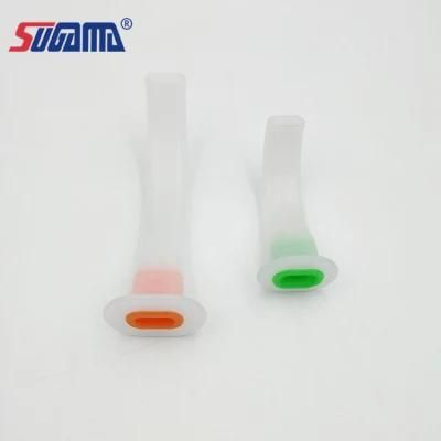 Medical Non Slotted Size 000 Color Coded Normal Breathing Guedel Airway for Single Use