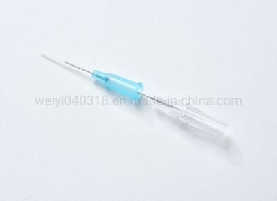Medical Consumables Disposable Type of IV Cannula Catheter Cannula 14G-26g with Injection Port CE ISO Approved