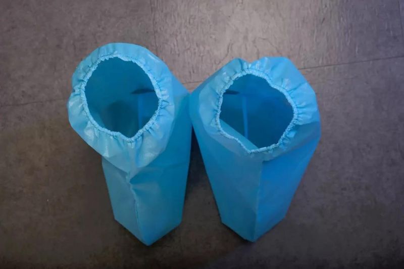 Disposable Medical Boot Cover, High Waist Shoe Cover PP+PE