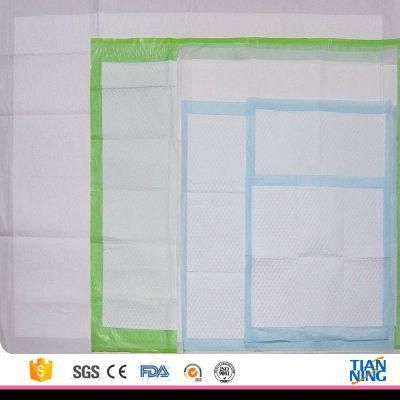 Customized Good Free Sample Medical Thick Cotton Organic Contoured Wholesale Incontinence Disposable Bed Underpads Manufacturer Supplier