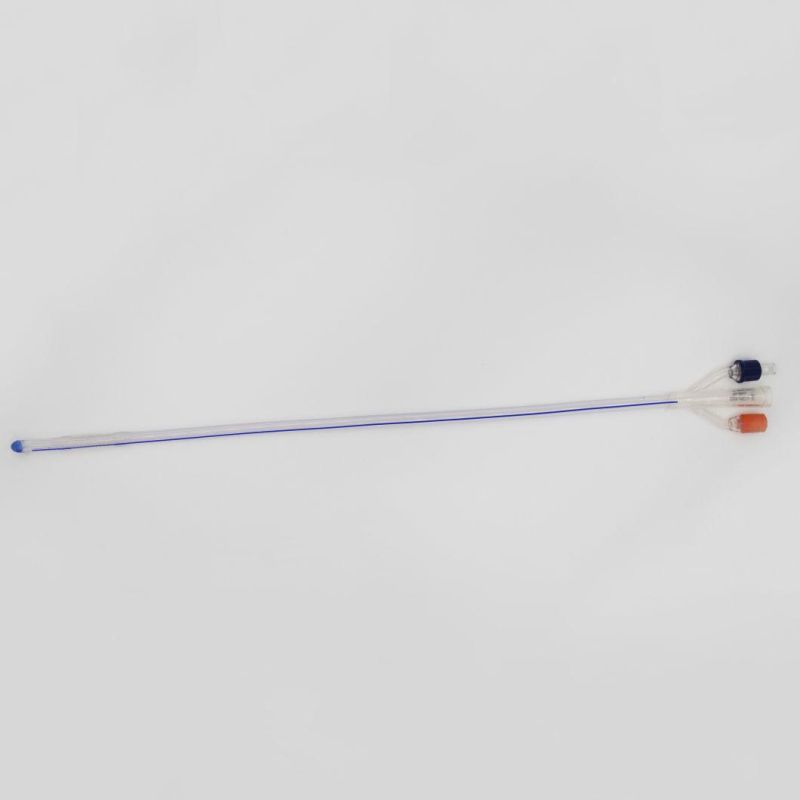 Three-Way Silicone Foley Catheter for Surgical