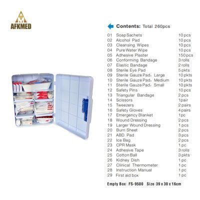 Wholesale OEM Promotional Medical Office First Aid Kit Home