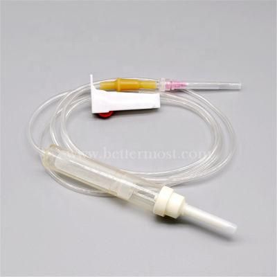 High Quality Medical EO Sterilized Blood Administration Transfusion Set ISO CE