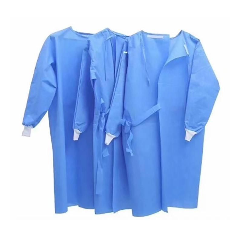 Huicheng Disposable Isolation Clothes Sterilized Non Woven Consumable Protection Surgical Gown