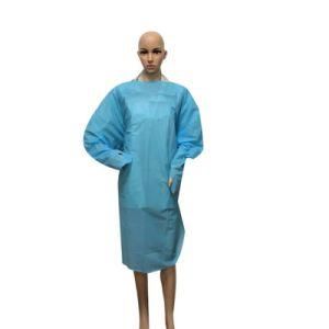 The Multifunctional High Quality SMS Surgical Gown with AAMI Level 2 Nelson Proved at Good Price