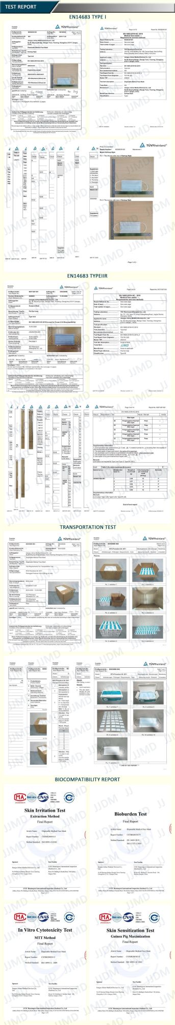 3 Ply KN95 Non-Woven Disposable Non Protective Surgical Medical Face/Facial Mask for Adult