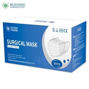 Fabric 3 Ply Designer Manufacturer Disposable Medical Mask Surgical Mask