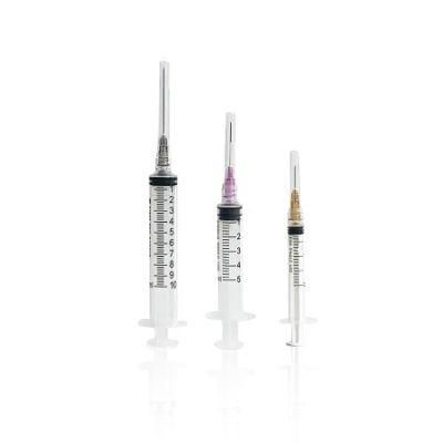 Wego Medical Consumable PP Material Hypodermic Syringe for Single Use