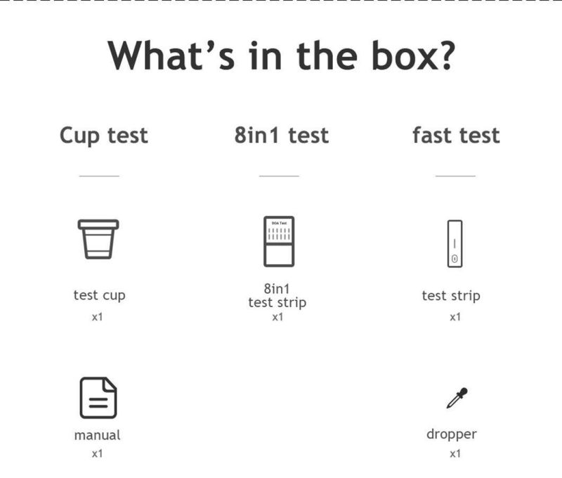 Alps Medical Grade Test Oral Urine Pregnancy Kit Antigen Drug Test