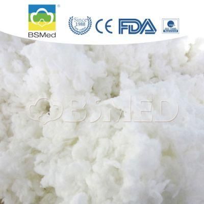 FDA Ce ISO Certificated Bleached Cotton Raw Material